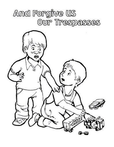 Coloring pages about prayer