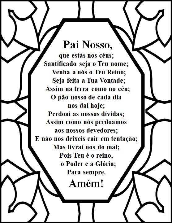 Children's prayer lessons in Portuguese